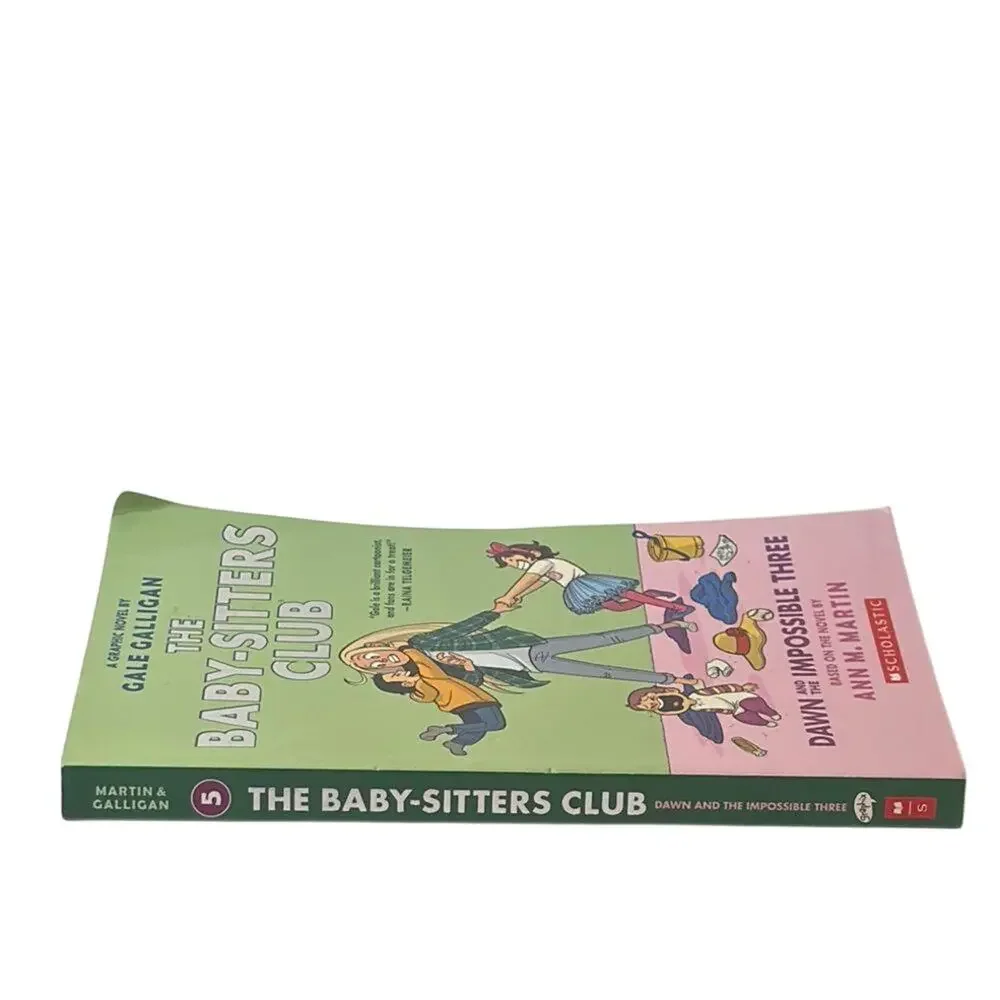The Baby-Sitters Club Dawn and the Impossible Three Graphic Novel Paperback